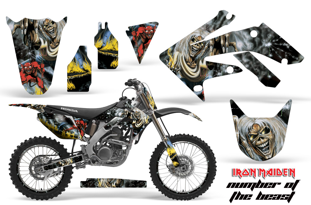 Honda CRF250R 04-09 Graphics Kit IM NOTB NPs